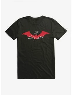 Boxlunch DC Comics The Batman Solid Red Bat T-shirt