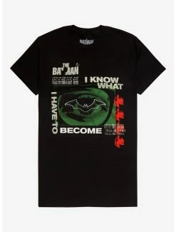 DC Comics The Batman I Know What I Have To Become T-Shirt - BoxLunch Exclusive