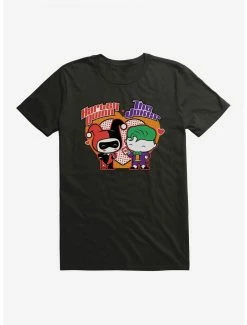 Boxlunch DC Comics Batman Chibi Harley Quinn And The Joker T-Shirt