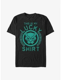 Boxlunch Marvel Black Panther Lucky Panther T-Shirt