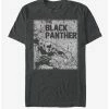 Boxlunch Marvel Black Panther Chalk T-Shirt