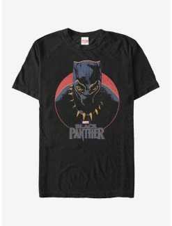 Boxlunch Marvel Black Panther 2018 Retro Circle T-Shirt