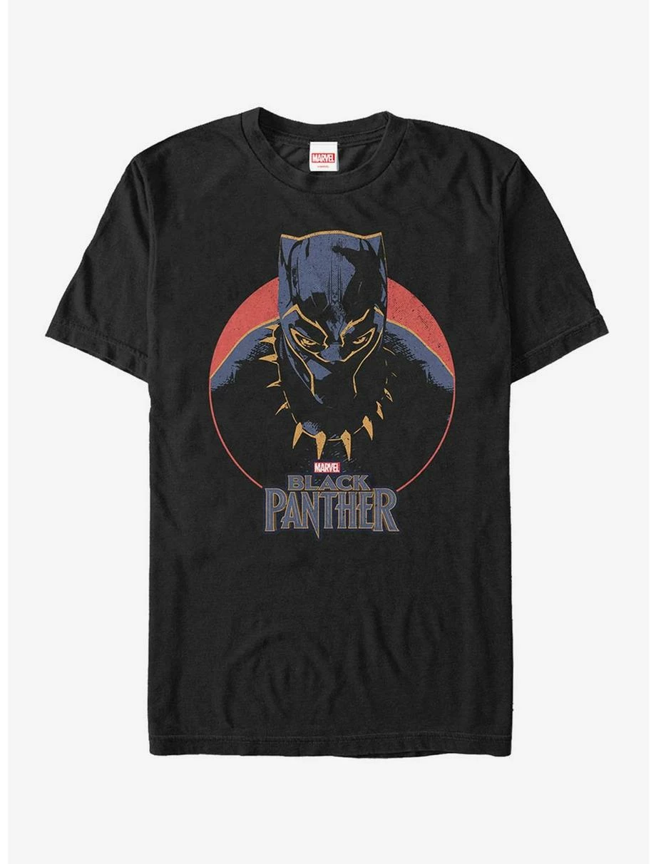 Boxlunch Marvel Black Panther 2018 Retro Circle T-Shirt