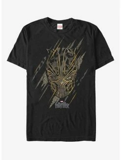 Boxlunch Marvel Black Panther 2018 Jaguar Scratch Print T-Shirt
