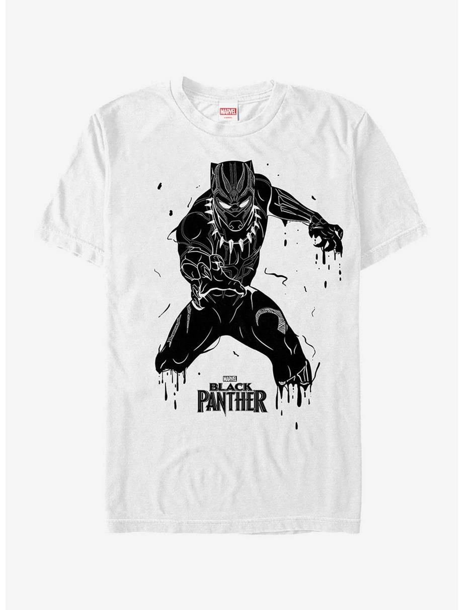 Boxlunch Marvel Black Panther 2018 Drip Pattern T-Shirt
