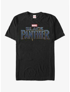 Boxlunch Marvel Black Panther 2018 Text Logo T-Shirt