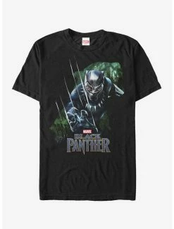 Boxlunch Marvel Black Panther 2018 Jungle Silhouette T-Shirt