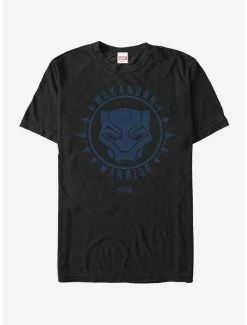 Boxlunch Marvel Black Panther 2018 Wakanda Night Mask T-Shirt