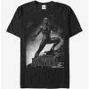 Boxlunch Marvel Black Panther 2018 Grayscale Pose T-Shirt