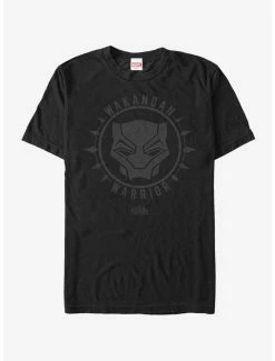 Boxlunch Marvel Black Panther 2018 Wakanda Shadow Mask T-Shirt
