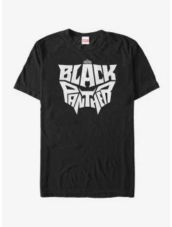 Boxlunch Marvel Black Panther 2018 Light Hidden Mask T-Shirt