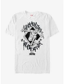 Boxlunch Marvel Black Panther 2018 Wakandan Warrior T-Shirt
