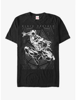 Boxlunch Marvel Black Panther Geometric Pattern T-Shirt