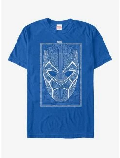 Boxlunch Marvel Black Panther 2018 Line Pattern T-Shirt