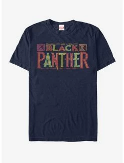 Boxlunch Marvel Black Panther 2018 Bright Title T-Shirt