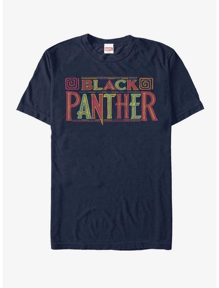 Boxlunch Marvel Black Panther 2018 Bright Title T-Shirt