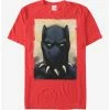 Boxlunch Marvel Black Panther Watercolor Print T-Shirt