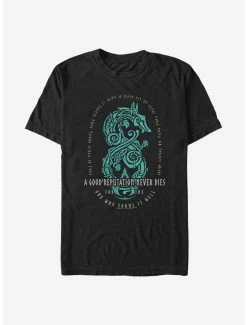 Boxlunch Assassin's Creed Valhalla Skal Rune Stamp T-Shirt
