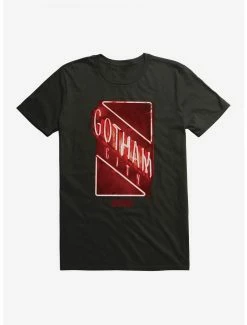 Boxlunch DC Comics The Batman Gotham City Neon Sign T-Shirt