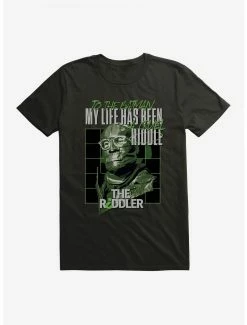 Boxlunch DC Comics The Batman Life Has Been A Cruel Riddle T-Shirt